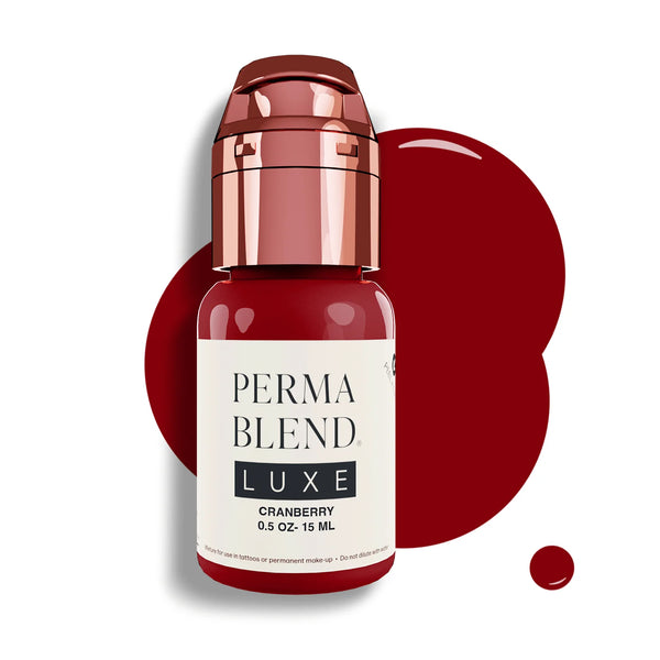 perma blend permablend luxe pigments pigment cranberry permanent makeup ink