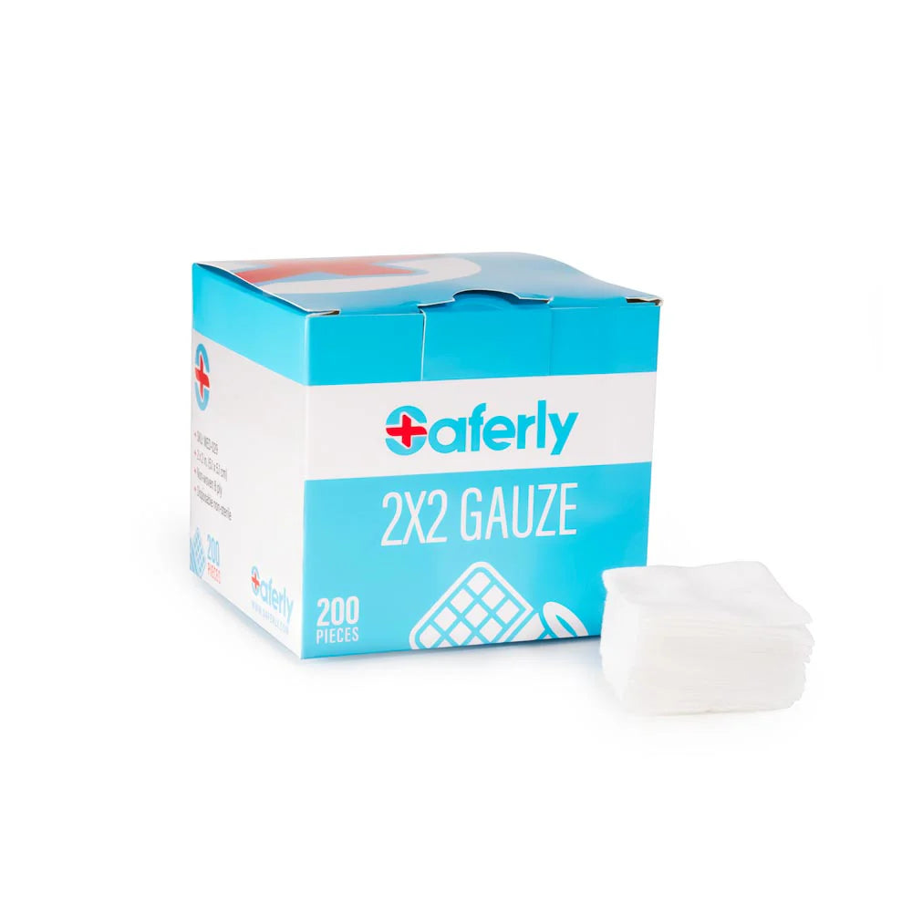 Saferly Gauze 2 x 2”