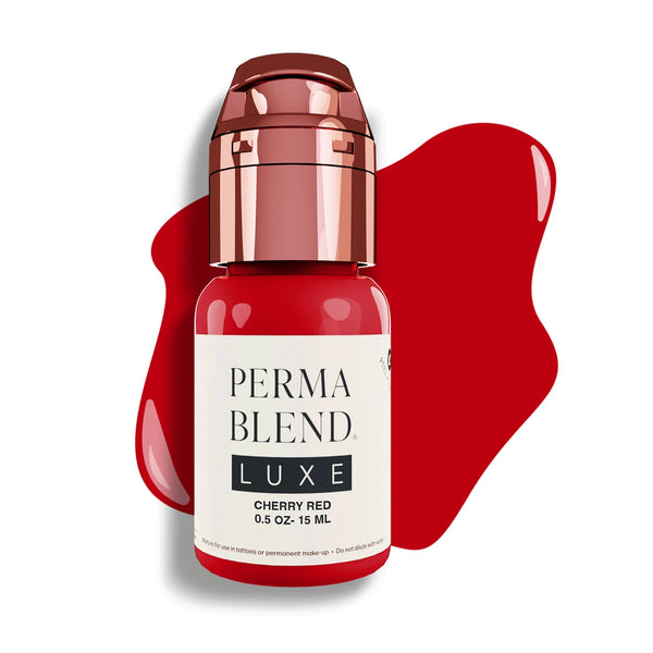 perma blend permablend luxe pigments pigment cherry red permanent makeup