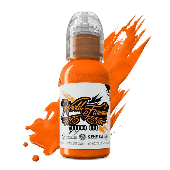 EVEREST ORANGE - World Famous Tattoo Ink